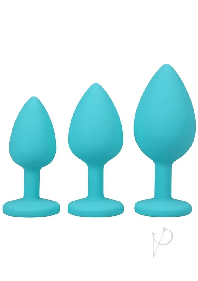 Anal APlay Silicone Anal Trainer Set Teal A Play Anal APlay Silicone Anal Trainer Set Teal A Play
