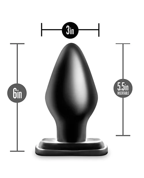 Anal Anal Adventures Anal Adventures XXL Butt Plug Black Anal Anal Adventures Anal Adventures XXL Butt Plug Black