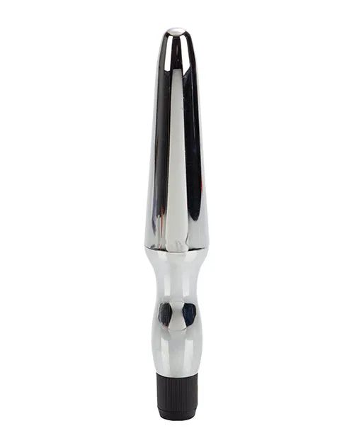 Anal Anal Vibrating Anal Probe Silver Anal Anal Vibrating Anal Probe Silver