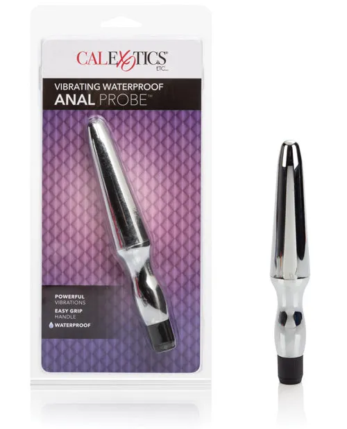 Anal Anal Vibrating Anal Probe Silver Anal Anal Vibrating Anal Probe Silver