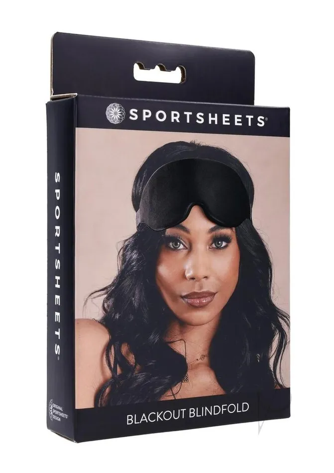 Anal Blackfold Blindfold Black Sportsheets