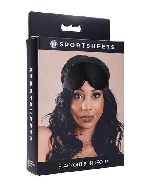 Anal Blackfold Blindfold Black Sportsheets