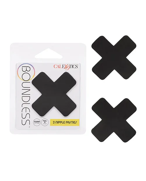 Anal Boundless Boundless 2 Nipple Pasties Black Anal Boundless Boundless 2 Nipple Pasties Black