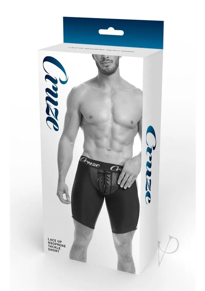 Anal Cruze KickOff Lace Up Short LargeXLarge Black Cruze