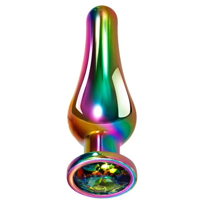 Anal Evolved Rainbow Metal Anal Plug Wild Night Fantasies