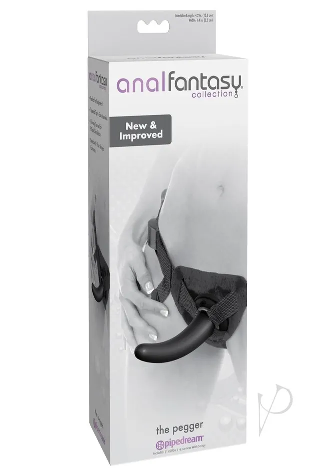 Anal Fantasy Collection Anal Anal Fantasy Collection The Pegger StrapOn 475in Black Anal Fantasy Collection Anal Anal Fantasy Collection The Pegger StrapOn 475in Black