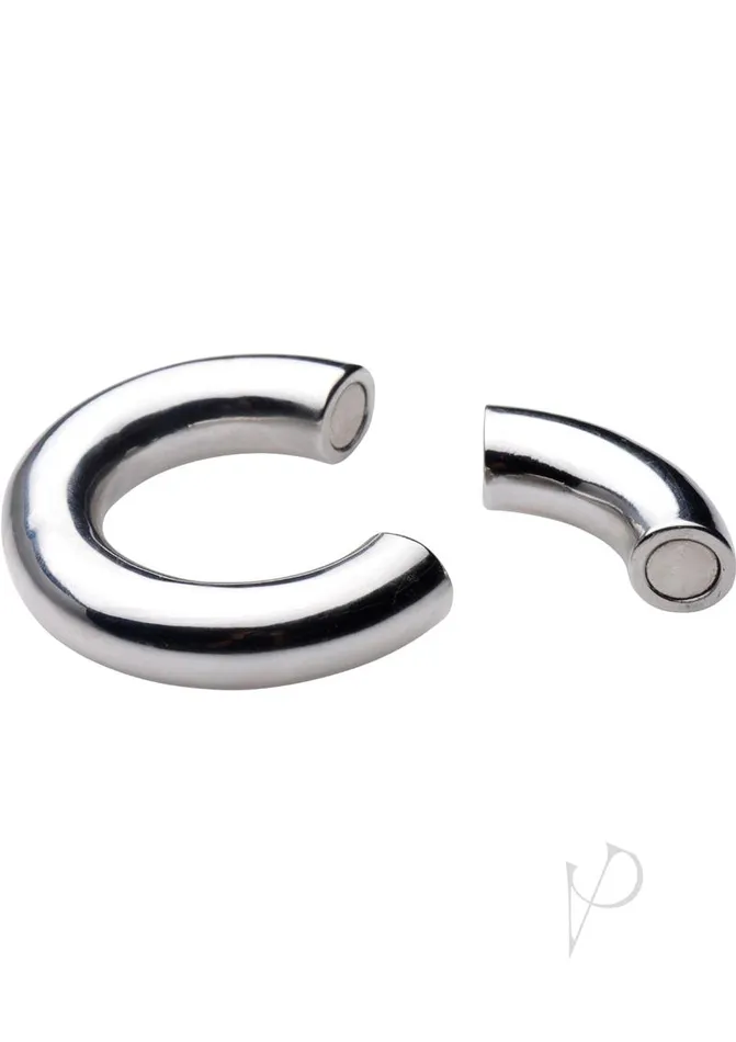 Anal Master Series Magnetize Stainless Steel Magnetic Ball Stretcher Black Master Series