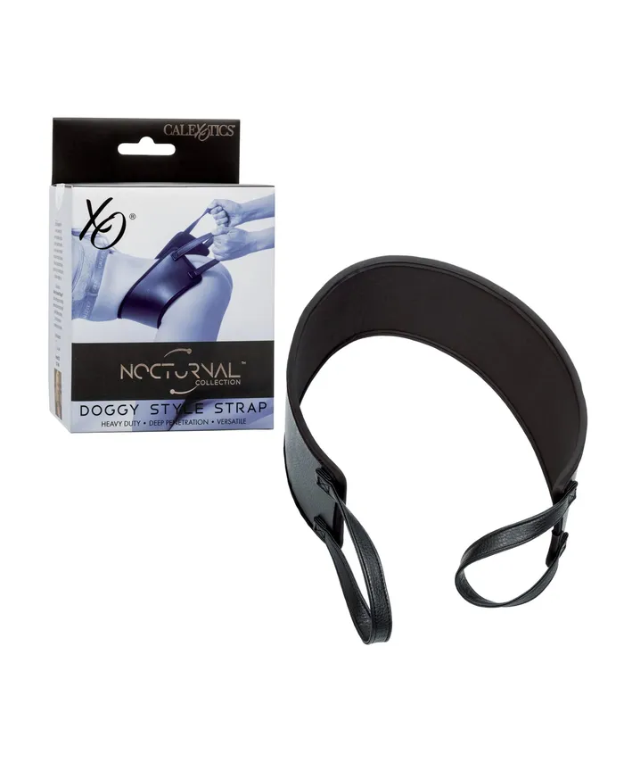 Anal Nocturnal Nocturnal Collection Doggy Style Strap Black