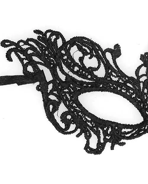 Anal Ouch Ouch Lace EyeMask Royal Black Anal Ouch Ouch Lace EyeMask Royal Black