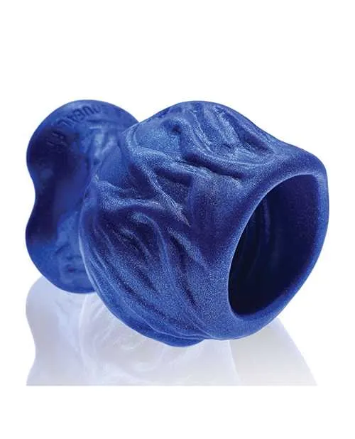 Anal Oxballs Pighole Squeal FF Hollow Plug Blue Anal Oxballs Pighole Squeal FF Hollow Plug Blue