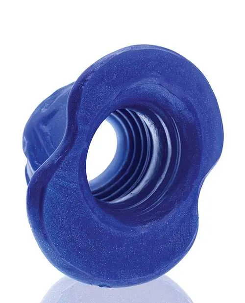 Anal Oxballs Pighole Squeal FF Hollow Plug Blue Anal Oxballs Pighole Squeal FF Hollow Plug Blue