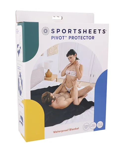 Anal Pivot Protector Sheet Black Sportsheets