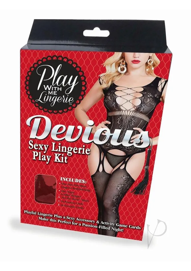 Anal Play With Me By Little Genie Play with Me Lingerie Devious Sexy Lingerie Play Kit BlackRed Anal Play With Me By Little Genie Play with Me Lingerie Devious Sexy Lingerie Play Kit BlackRed