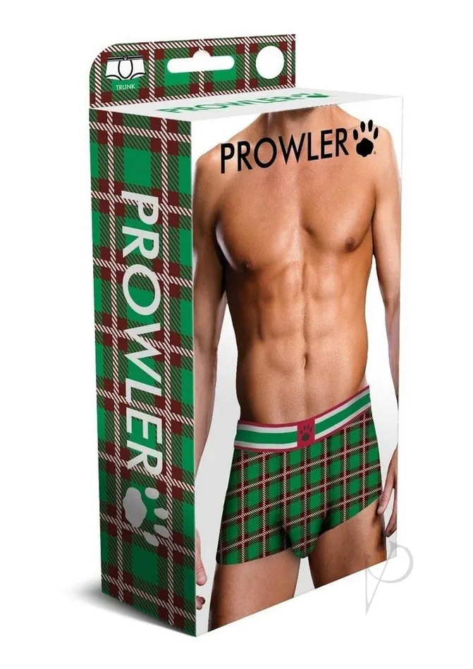 Anal Prowler Prowler Tartan 2 Trunk Small GreenRed