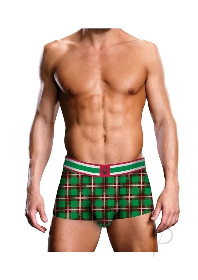 Anal Prowler Prowler Tartan 2 Trunk Small GreenRed Anal Prowler Prowler Tartan 2 Trunk Small GreenRed