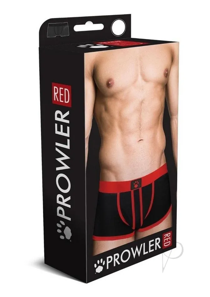 Anal Prowler Red Prowler RED AssLess Trunk Large RedBlack