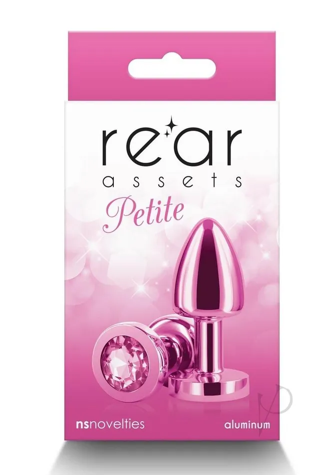 Anal Rear Assets Aluminum Anal Plug Petite Pink Rear Assets