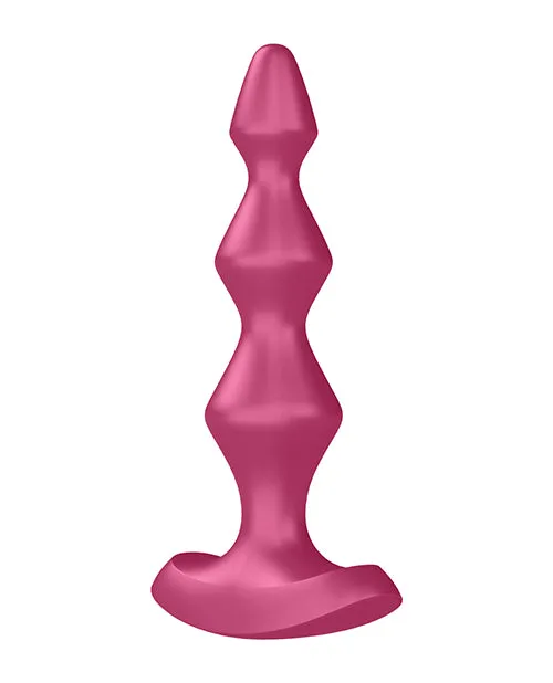 Anal Satisfyer LolliPlug 1 Silicone Beaded Anal Plug Fuchsia Satisfyer Anal Satisfyer LolliPlug 1 Silicone Beaded Anal Plug Fuchsia Satisfyer