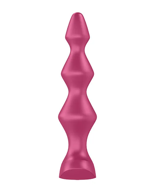 Anal Satisfyer LolliPlug 1 Silicone Beaded Anal Plug Fuchsia Satisfyer Anal Satisfyer LolliPlug 1 Silicone Beaded Anal Plug Fuchsia Satisfyer