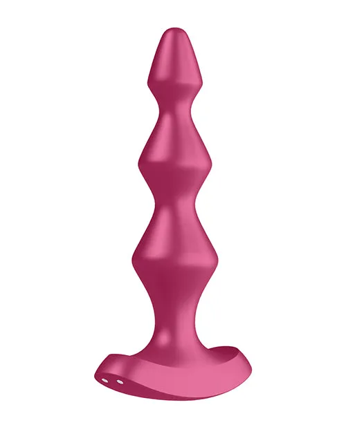 Anal Satisfyer LolliPlug 1 Silicone Beaded Anal Plug Fuchsia Satisfyer Anal Satisfyer LolliPlug 1 Silicone Beaded Anal Plug Fuchsia Satisfyer