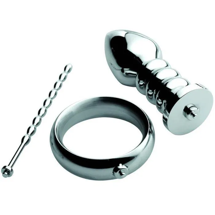 Anal Zeus Electrosex Voltaic For Him Stainless Steel Male Estim Kit