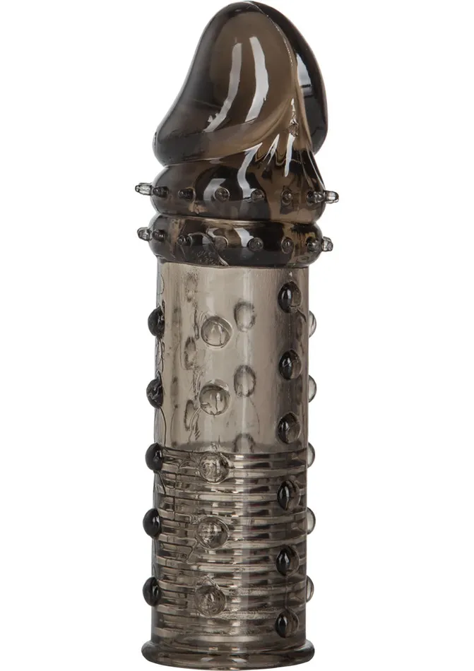 Apollo Male Sex Toys Apollo Extender Textured Sleeve 625in Smoke
