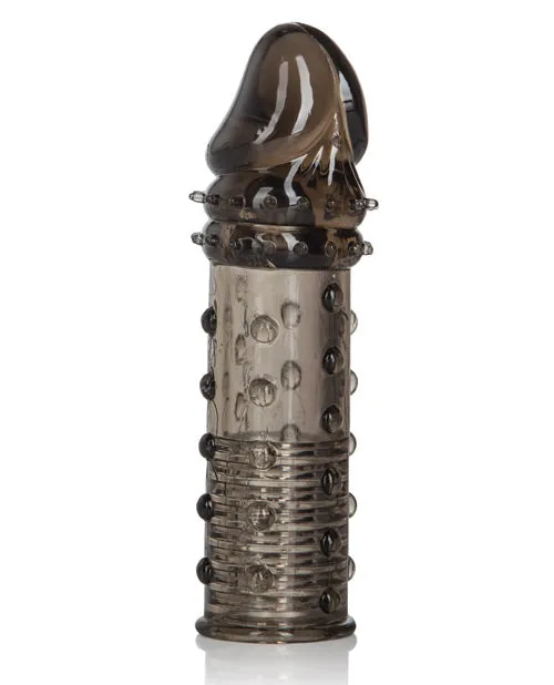 Apollo Male Sex Toys Apollo Extender Textured Sleeve 625in Smoke