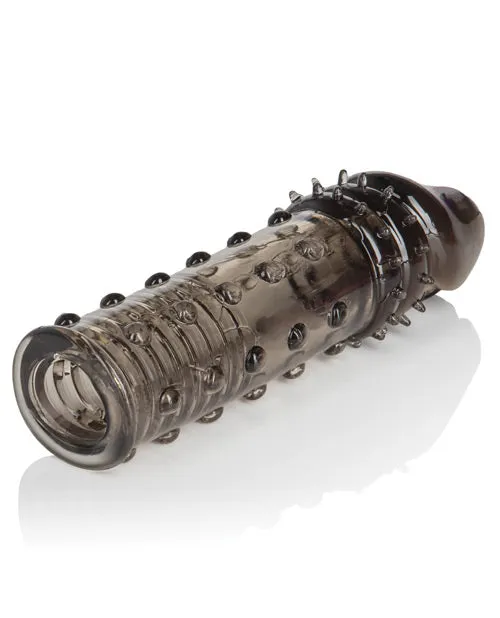 Apollo Male Sex Toys Apollo Extender Textured Sleeve 625in Smoke