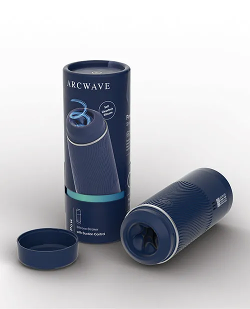Arcwave Male Sex Toys Arcwave Pow Silicone Dual End Stroker Blue