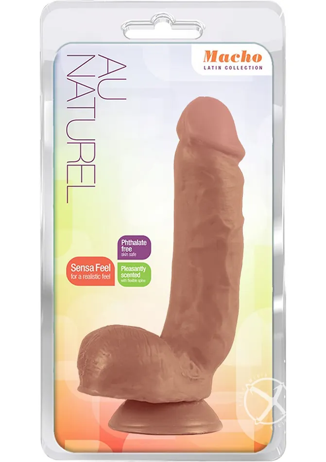 Au Naturel Au Naturel Macho Dildo 875in Caramel Dildos