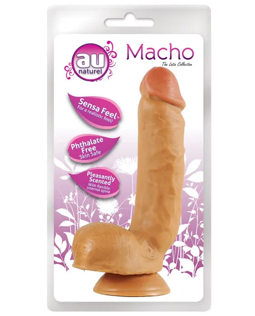 Au Naturel Au Naturel Macho Dildo 875in Caramel Dildos