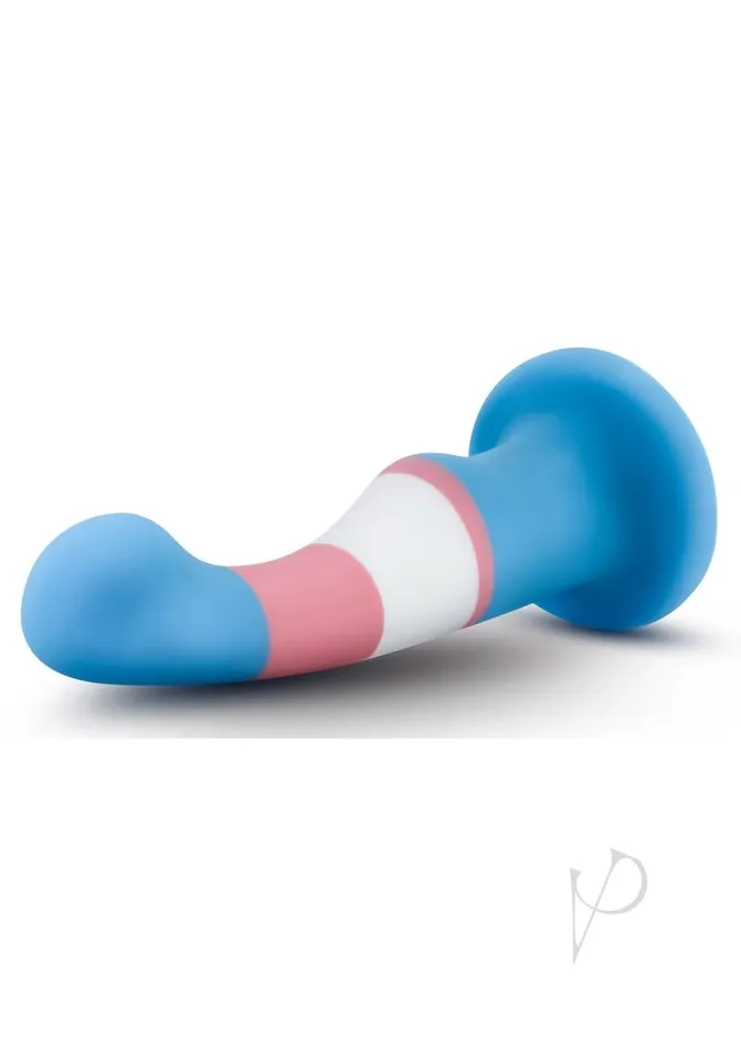 Avant Dildos Avant Pride P2 True Blue Silicone Dildo 6in Multicolor