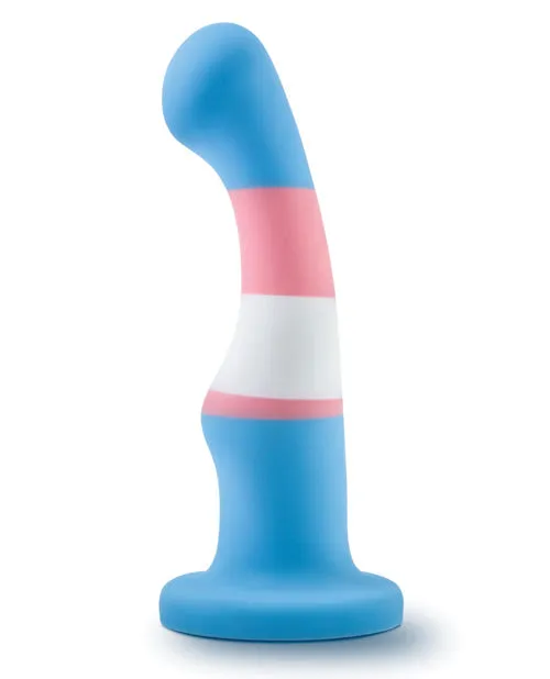 Avant Dildos Avant Pride P2 True Blue Silicone Dildo 6in Multicolor