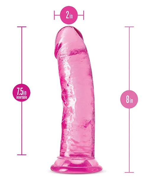 B Yours B Yours Plus Roar n Ride Realistic Dildo 8in Pink Female Sex Toys B Yours B Yours Plus Roar n Ride Realistic Dildo 8in Pink Female Sex Toys