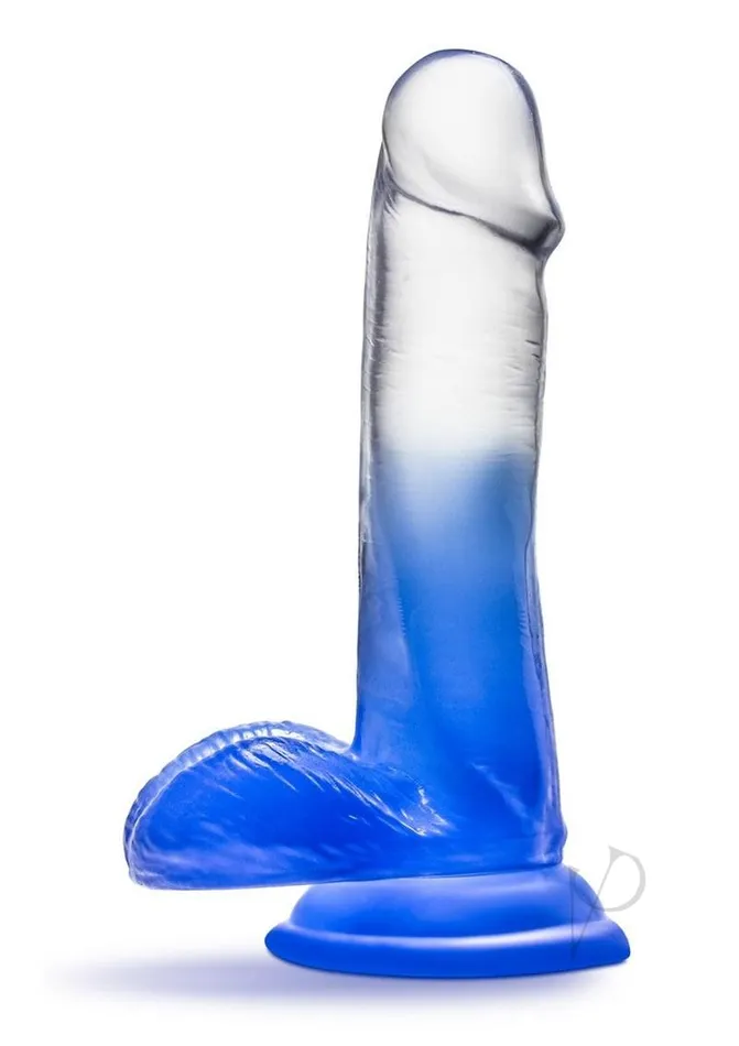 B Yours Dildos B Yours Stilla Blue Dildo 6in BlueClear B Yours Dildos B Yours Stilla Blue Dildo 6in BlueClear