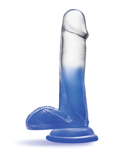 B Yours Dildos B Yours Stilla Blue Dildo 6in BlueClear B Yours Dildos B Yours Stilla Blue Dildo 6in BlueClear