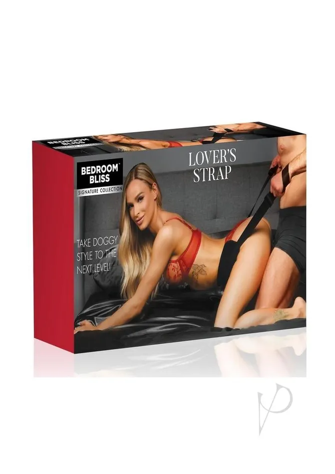 Bedroom Bliss Bedroom Bliss Lovers Position Strap Black Anal