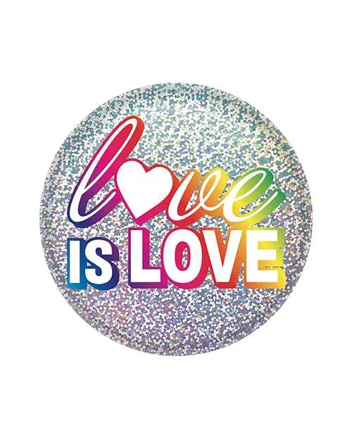 Beistle Vibrators Love is Love Button