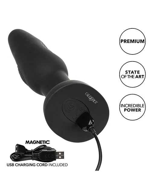 Bionic Anal Bionic Dual Pulsating Probe Rechargeable Silicone Anal Stimulator Black Bionic Anal Bionic Dual Pulsating Probe Rechargeable Silicone Anal Stimulator Black
