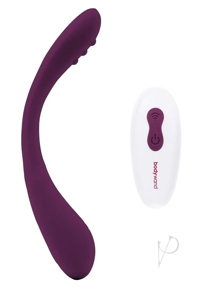 Bodywand ID Bend Rechargeable Silicone Clitoral Stimulator with Remote Control Purple Bodywand Female Sex Toys Bodywand ID Bend Rechargeable Silicone Clitoral Stimulator with Remote Control Purple Bodywand Female Sex Toys