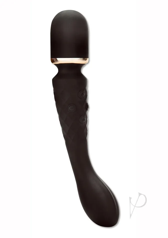 Bodywand Luxe 2Way Wand Massager Black Bodywand Vibrators Bodywand Luxe 2Way Wand Massager Black Bodywand Vibrators