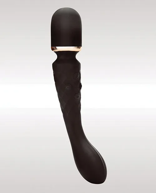 Bodywand Luxe 2Way Wand Massager Black Bodywand Vibrators Bodywand Luxe 2Way Wand Massager Black Bodywand Vibrators