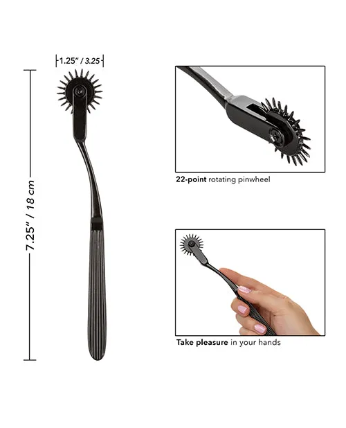 Boundless Anal Boundless Pinwheel 22 Point NickleFree Alloy Black Boundless Anal Boundless Pinwheel 22 Point NickleFree Alloy Black