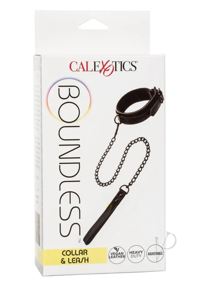 Boundless Collar and Leash Black Boundless Anal
