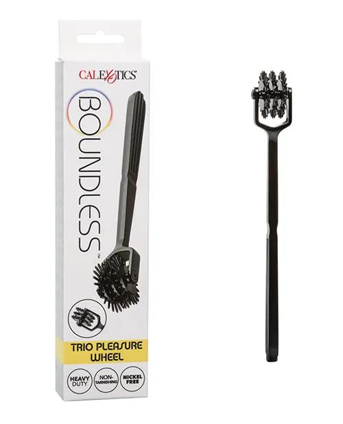 Boundless Trio Pinwheel 22 Point NickleFree Alloy Black Boundless Anal Boundless Trio Pinwheel 22 Point NickleFree Alloy Black Boundless Anal