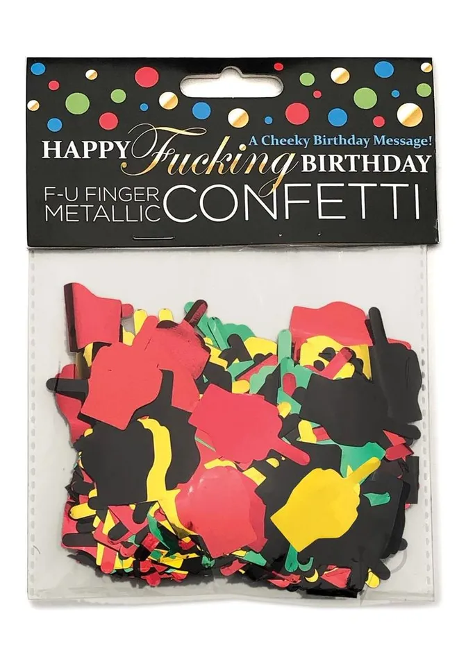 Candyprints Party Female Sex Toys Happy Fn Birthday FU Finger Confetti Multicolor Candyprints Party Female Sex Toys Happy Fn Birthday FU Finger Confetti Multicolor