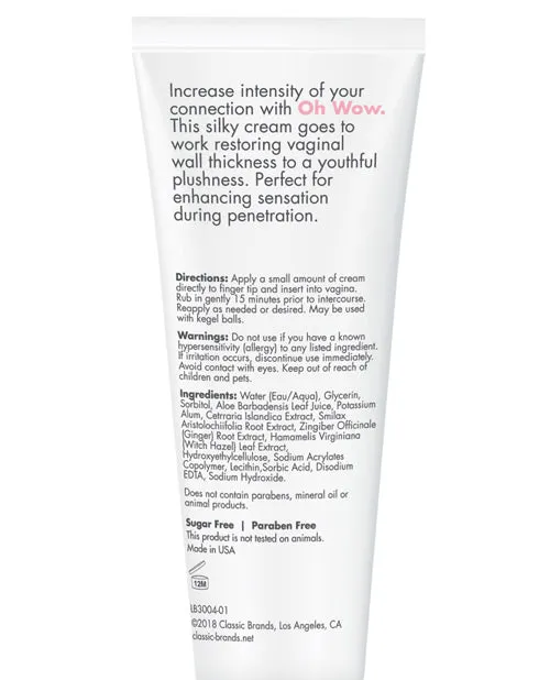 Cgc Dildos CG Oh Wow Tightening Gel Au Natural 1 Ounce Cgc Dildos CG Oh Wow Tightening Gel Au Natural 1 Ounce