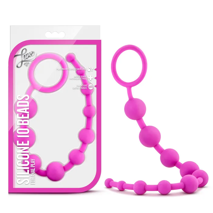 Claire de Lune Lingerie Male Sex Toys Silicone Anal Beads