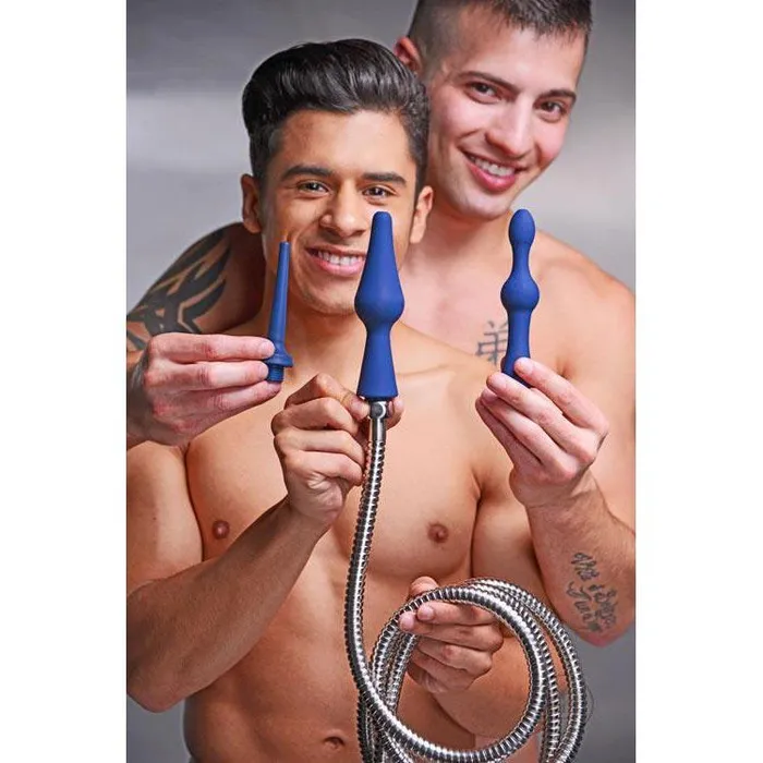 CleanStream 3pc Silicone Enema Attachment Set CleanStream Female Sex Toys