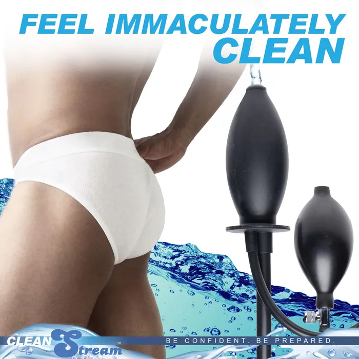 CleanStream Male Sex Toys CleanStream Inflatable Enema Plug